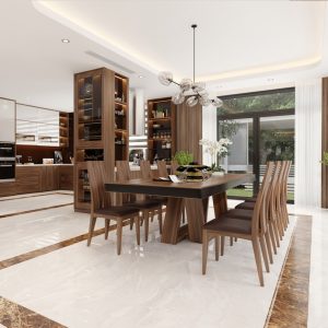 Ghế ăn gỗ óc chó